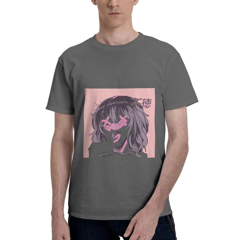 Anime Anime Sexy Female Characters Unisex Tshirt Clothes Leisure Tee Shirt Short Sleeve Fugees 100 Cotton