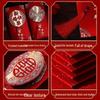JINGRUIXIANG Floral Wedding Red Envelopes