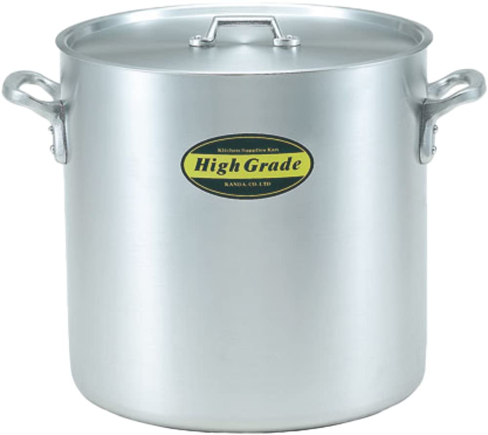 

Kanda Stockpot Aluminum 24cm Made in Japan With Measuring Scale Commercial Restaurant 006189 High-grade (11L)
