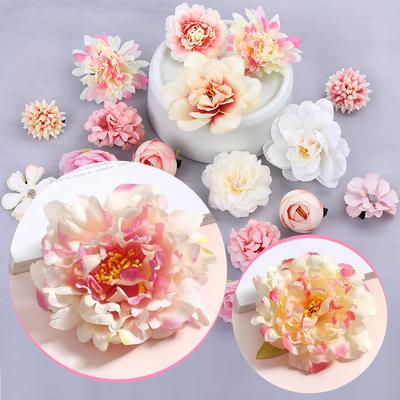 21 STÜCKE Künstliche Blume Party Zuhause Zimmerdeko Mariage Garten Hochzeitsdekoration Künstliche Blume DIY Braut Geschenk Accessoires