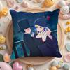 D-Duke Of D-Death And His Maid Cushion Cover Home & Car Multi-Scene Pillow Cover - Reversible, Soft & Durable For Daily Use