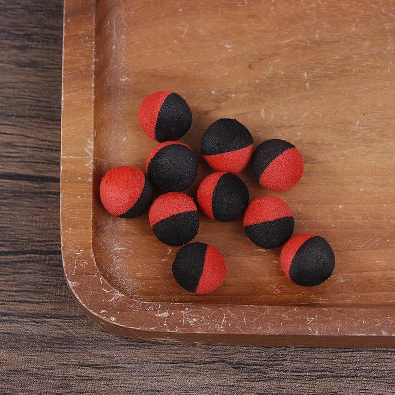 10Pcs/Pack Carp Fishing Boilies Bait Duo Foam Up Boilies Ball Imitation Bait For Carp Hair Zig Rig Feeder Method Fishing Lures