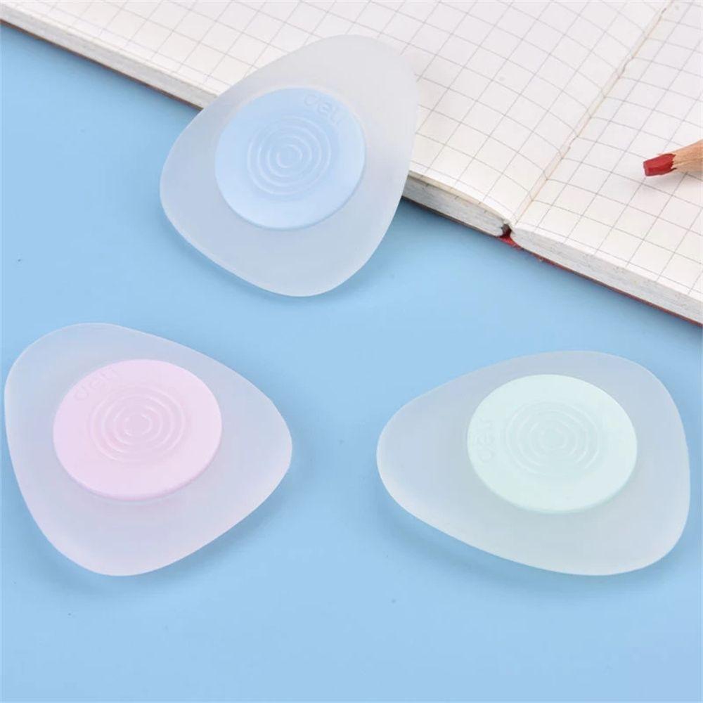 

Stationery Office Accessories School Supplies Correction Supplies Pen Cleaning Oval Eraser Erasers 2Pcs Random