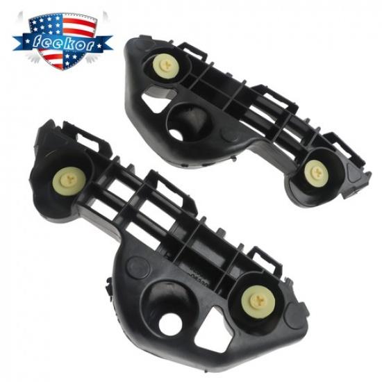 Front Bumper Bracket Support Retainer Pair Fit for Toyota Camry 2018 19 20