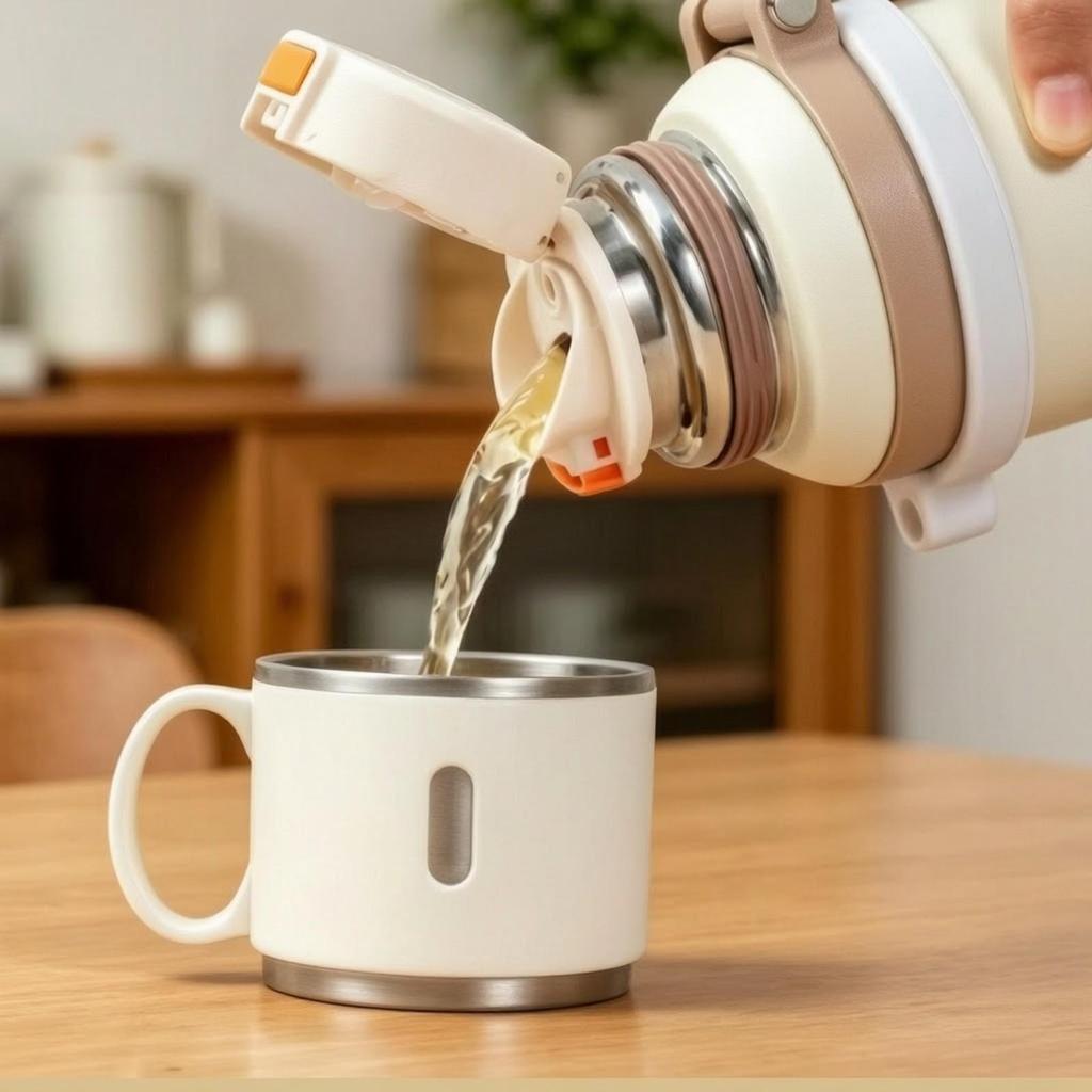 weightedBall Straw Cup Hands-Free for Travel, Seniors
