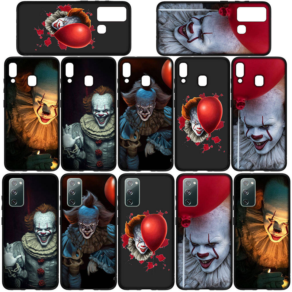For Samsung Galaxy S25 S24 S23 S22 S20 S21 Ultra FE Plus A17 A37 A57 A56 A55 A06 A16 A15 A36 A26 A35 A05 A25 A54 A34 S10 Phone Case Pennywise It Cover