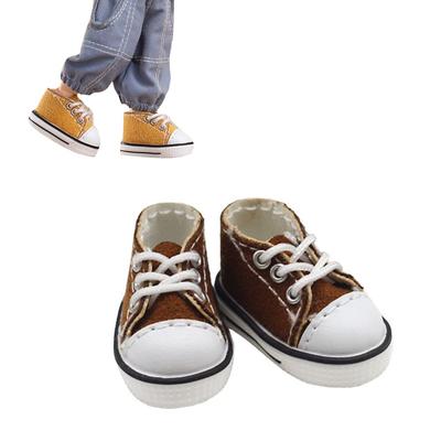 Rakulifey Obitsu 11 Schuhe, OB11 Größe Schuhe, Obitsu Puppe 11cm Zubehör, Sportschuhe, Geburtstagsgeschenk (Braun)