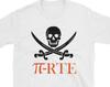 Pi-rate Pun T-Shirt, Math Teacher Gift, Pirate Birthday Party Tee