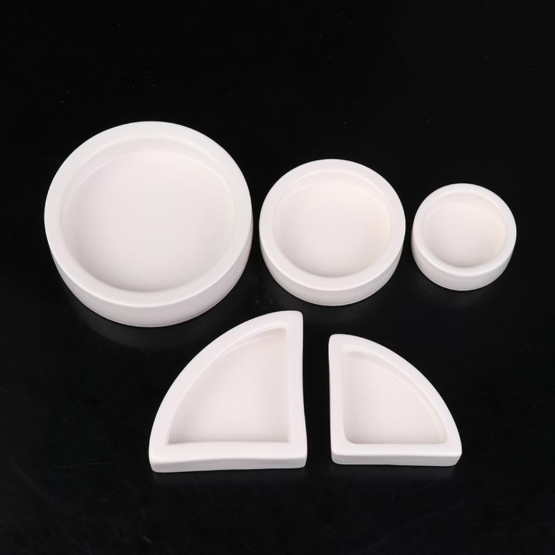 Reptile Ceramics Food Bowl Feeding And Watering Bowl Anti-Escape Mealworm Container For Pet Lizard Hamster Accessories