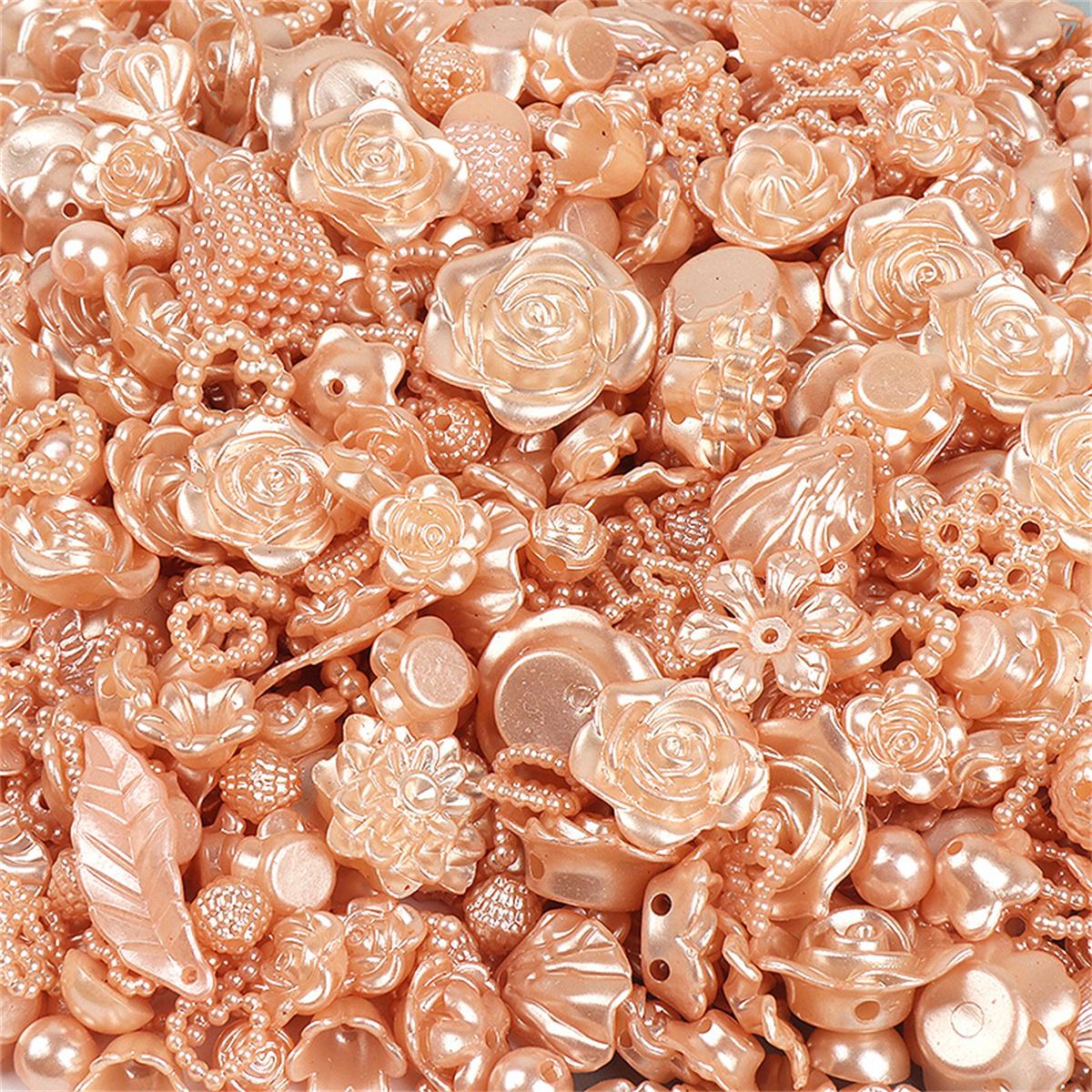 Z18 30g Fashion Mixed Butterfly Shell Acrylic Bead Spacer Texture Matte Handmade DIY Bracelets Jewelry Phone Case Material Trend 30g