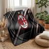 AC Milan Theme blanket Soft Flannel Blanket Plush Throw Blanket Cozy Sofa Bed Blanket for Home Decor