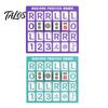 Talos Mahjong Practice Board with RLO Charleston Guide & 24 Slots, 3D Printed Solo Trainer, American Strategy Aid for Home Learning Beginners