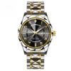 Men Quartz Watch Waterproof Date Week Luminous Wristwatch Stainless Steel Watch Business Clock