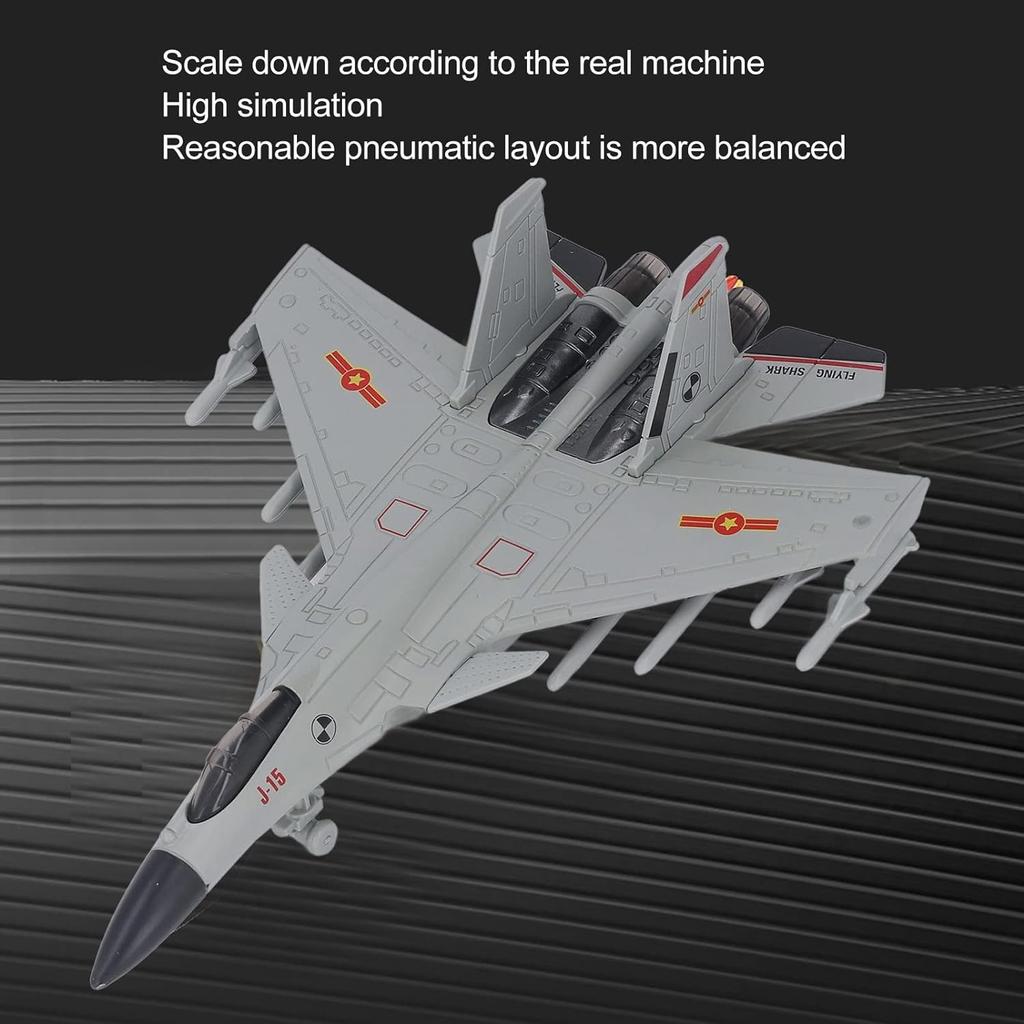 1/100 model letadla J-15 Sběratelská obrazovka na plochu Sběratelský mini simulační dárek s ozdobou držáku