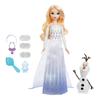 Mattel Frozen Elsa and Olaf Stamp Snow Play Dolls House Pretend Play Play Set 1 Doll and 1 Ages White HYH10 Set! Dress-Up & (Includes Figure) 3+