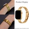 Metal Watch Band for iWatch Ultra/SE/11-1 For 38/40/41/42mm Silver & Golden For Apple Watch Strap Watch Accessories