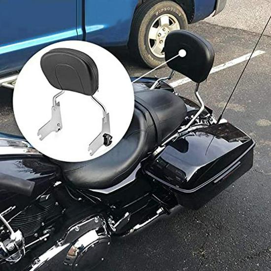 Small Door Bag - Quick Release Motorcycle Backrest for Harley Electra Glide/Road King (1997-2008)