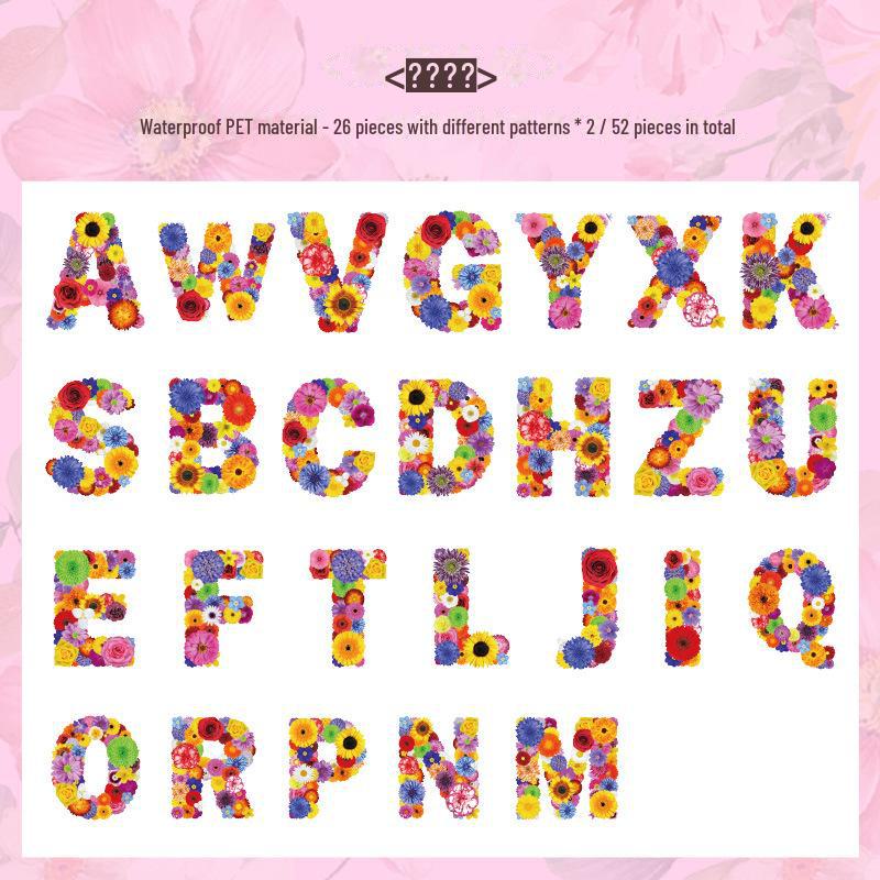 Yuezhen Duoduo Retro Flower Forest Children's Sticker Pack for Notebooks