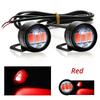Universal 12V LED Daytime Running Lamps with Shockproof Design & Long Service Life for All Car & Motorcycle Models