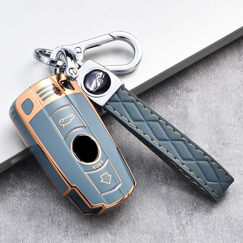 TPU Auto Smart Key Case Shell Cover Fob Voor Bmw 1 3 5 6 Serie E90 E91 E92 E60 E61 E70 E71 E72 E82 E87 E88 E89 X5 X6 Accessoires