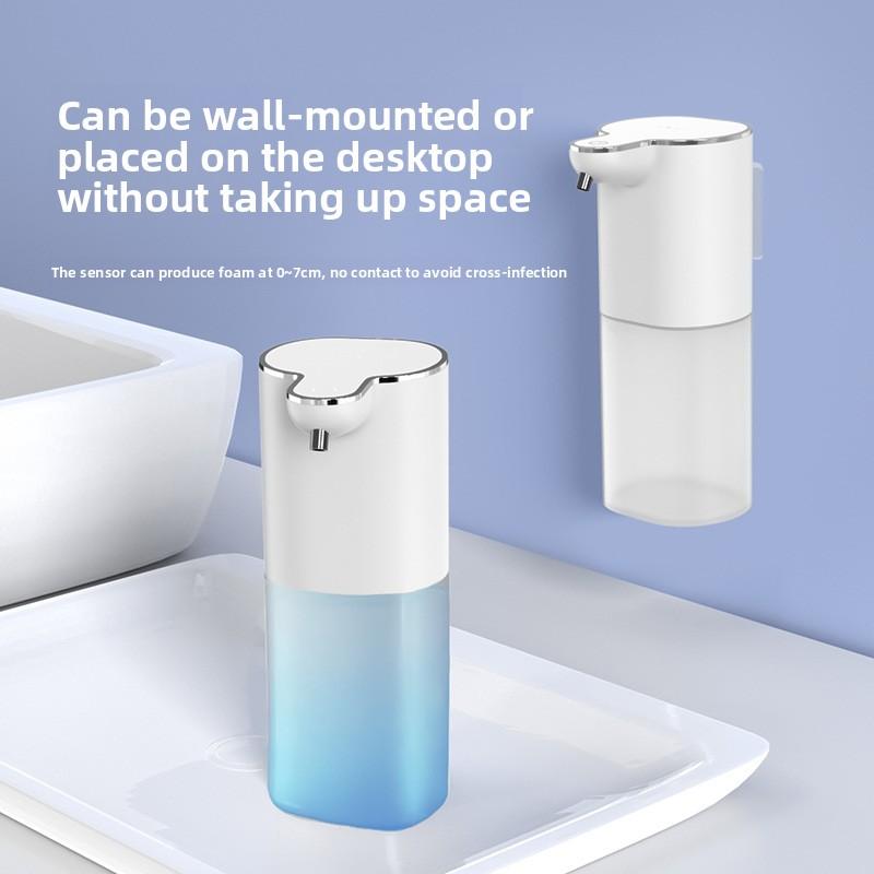 New P9 Automatic Sensor Soap Dispenser Smart Foam Machine Hand Washing Alcohol Spray Disinfectant Wall-Mounted