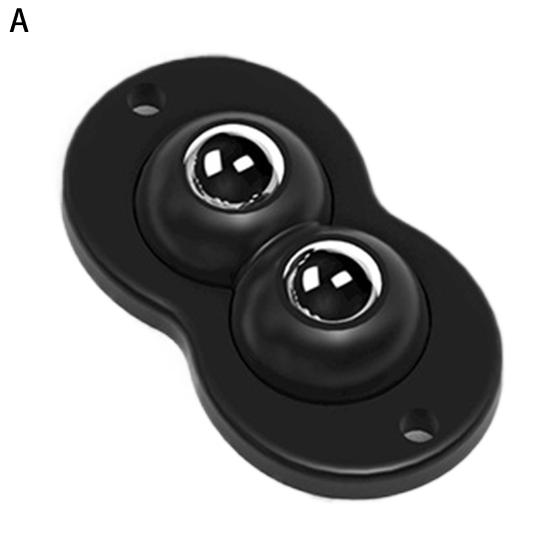 4Pcs/Pack Universal Wheels Self Adhesive Mute Smooth Rotation Strong Load-bearing Labor-saving Furniture Moving Punch-free Heavy Duty Rollers Caster