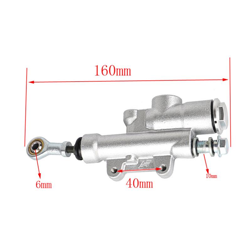 

Compatible Rear Brake Master Cylinder for Off-road Benelli BJ600GS/BN600i As shown