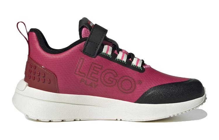 LEGO X Adidas Racer Tr Abrasion Resistant Low Top Kids' Running Shoes Red Black Kids' GW4001