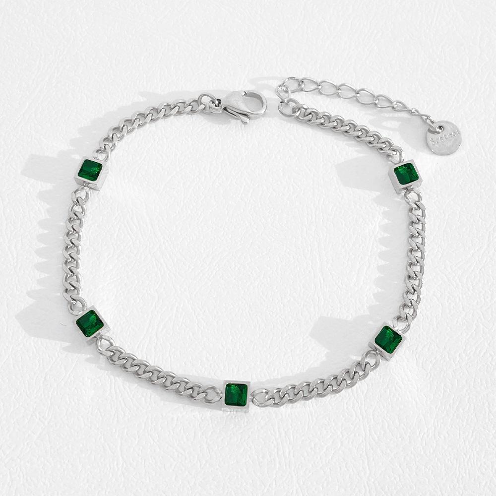 Fashionable Stainless Steel Plated Multi Layer Stackable Bracelet Elegant Versatile Jewelry for Women