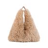 Simple Feminine Fur Shoulder Bag Large Capacity Casual Bags Versatile Bag New Styles