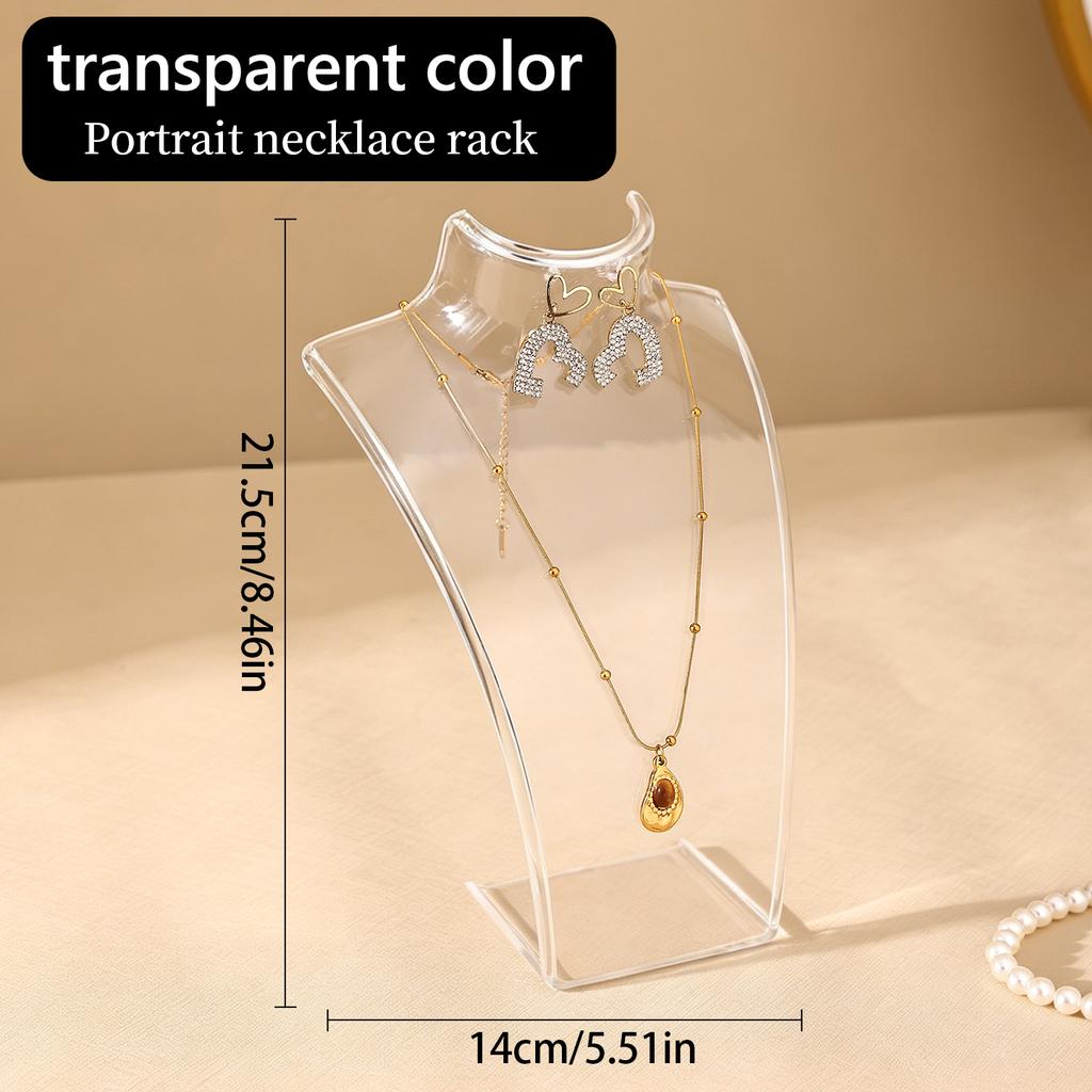 1 portrait jewelry display stand vertical necklace earring storage stand, jewelry store home display stand perfect holiday gift