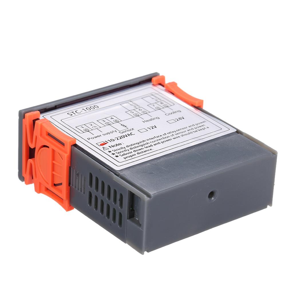 STC 1000 Digital Temperature Controller Heating Cooling Centigrade Thermostat with Sensor