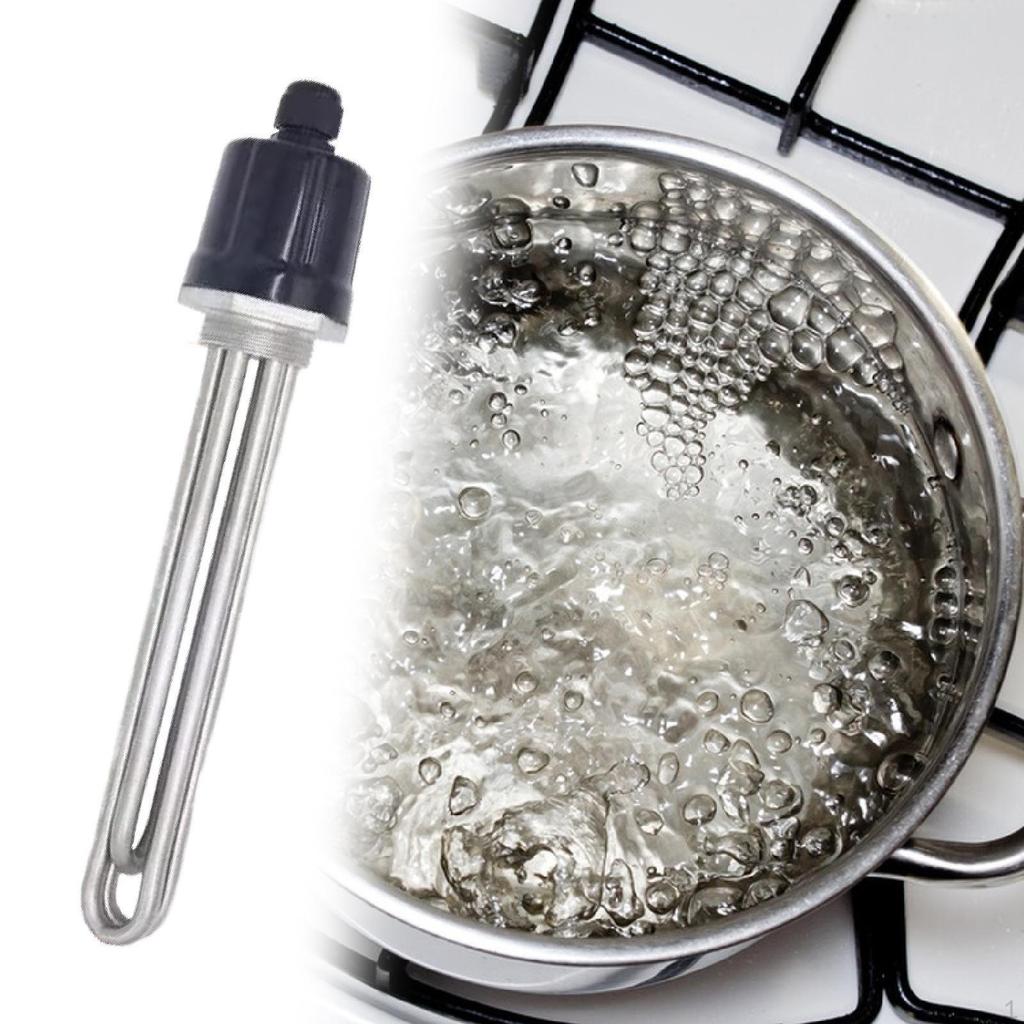 Submersible Heater Element Dn32 Immersion for Washbasins Travel 19cm 3KW