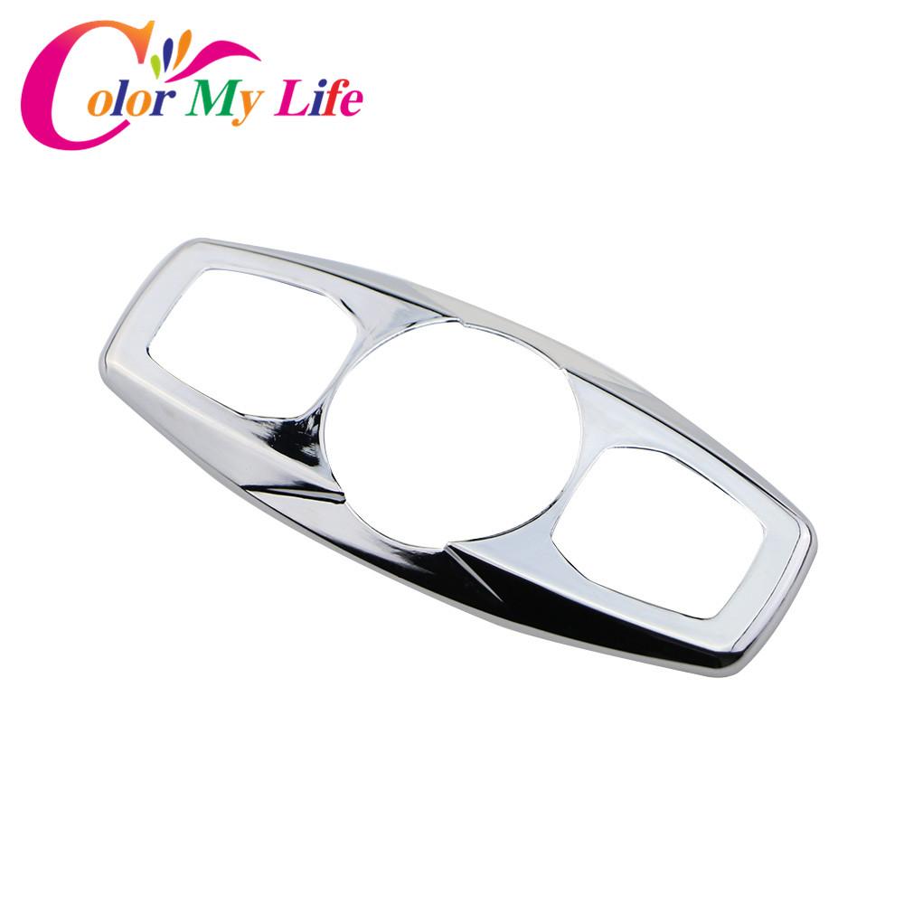 Autocolante decorative pentru lumini de citit din oțel inoxidabil pentru Ford Focus 3 4 MK3 MK4 Kuga Escape New Mondeo