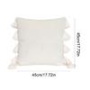 Bohemian Elegance Velvets Cushions Cover with Soft Tassels for Sofa and Bedroom Enhancement