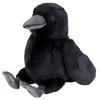 SunLemon Fluffy's Crow S 12 X 20 X 15cm Plush Bird Crow Animal P-9562