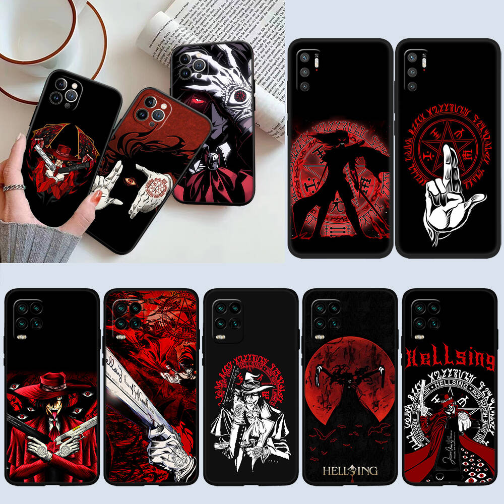 Hellsing Case for Samsung Note 20 10 S25 Plus Ultra Lite FE M20 M21 M30 M31 M51 A11 A26 A51 A52 A53 A56 A70 A71 A72 A73