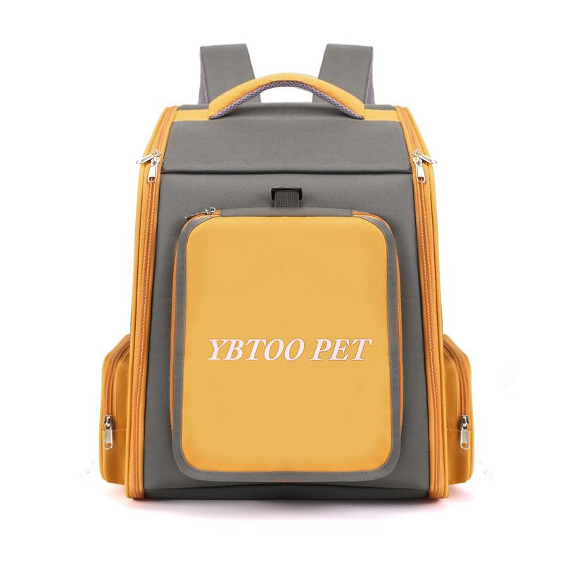 

Large Capacity Cat Backpack Breathable Pet Travel Backpack Foldable Shoulder Bag for Cats roller shutter оранжевый