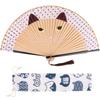 DERAYEE Opvouwbare Japanse Zomer Mini voor Festivals en Vuurwerk Japanse Waaijer, Bamboe, Stijl, Waaijer, Stijlvol, Handheld, Displays, Accessoire, Cadeau,