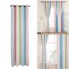 Double Layers Ombres Sheer Curtains With Star Pattern Rainbow Color Changing Window Treatments for Interior Designs