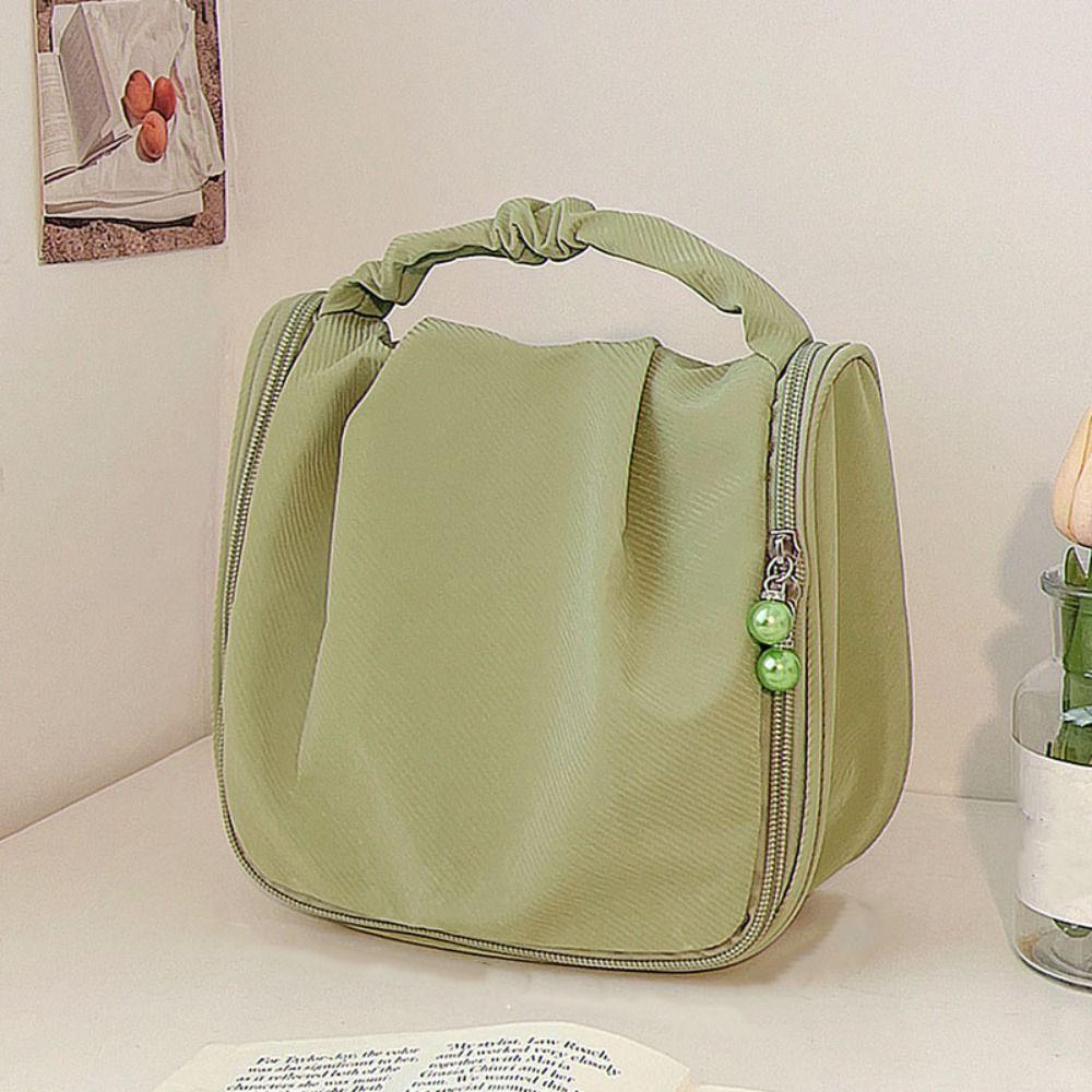Wash Pouch Makeup Storage Bag Pleated Travel Toiletry Bag Creative Cloud Cosmetic Bag Outdoor