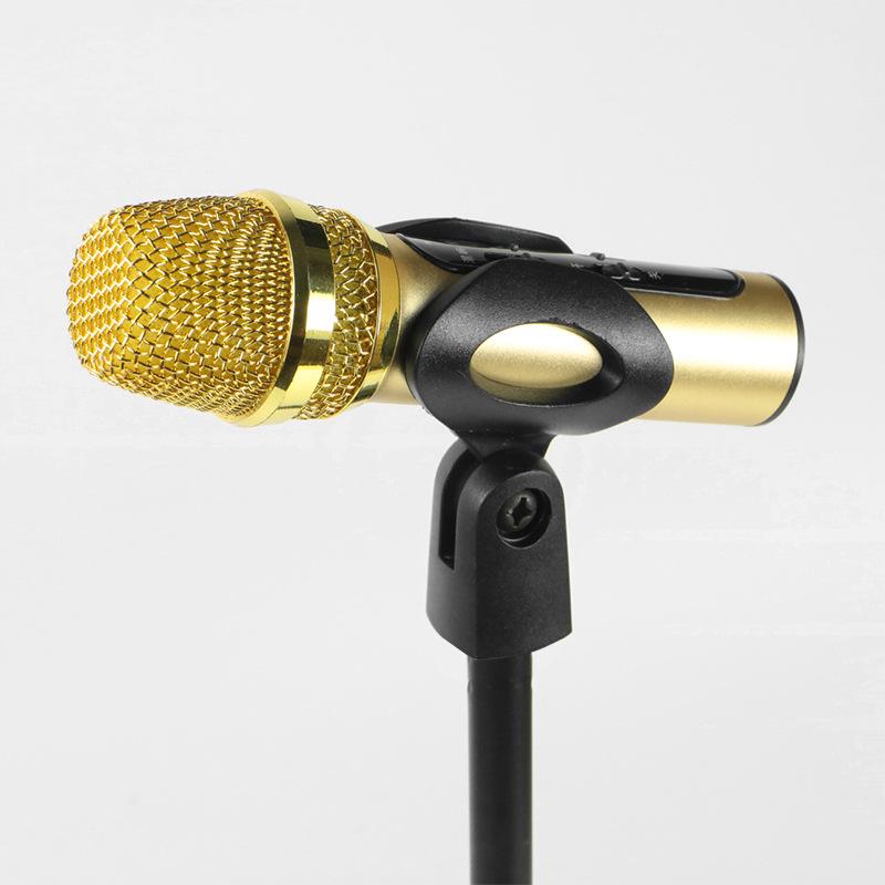 Universal Multi-functional Desktop Microphone Stand for Live Broadcast, Conferences, Speeches, Presentations, and Singing.