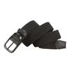 No-Drill Youth Canvas Belt: Men's Casual Woven Elastic Leather Buckle