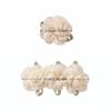 Elegant White Camellia Hair Clip Forehead Mini Duckbill Clip Side Clip Wedding