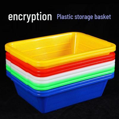 Cesto Drenante e Contenitore Rettangolare in Plastica per Cucina