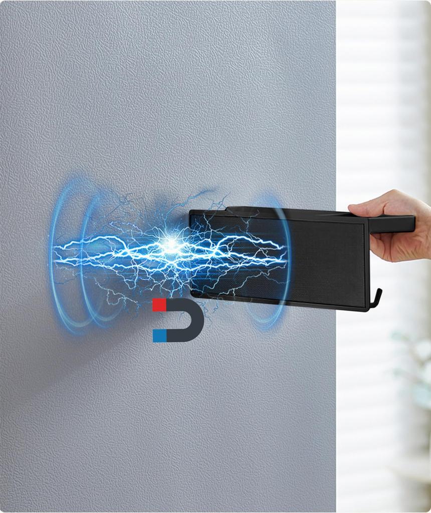 UMJCWELL Magnetic Umbrella Holder Entrance Door Storage with Tray Magnetic Umbrella Stand Entrance Accessories Storage Umbrella Stand with Hook Magnet