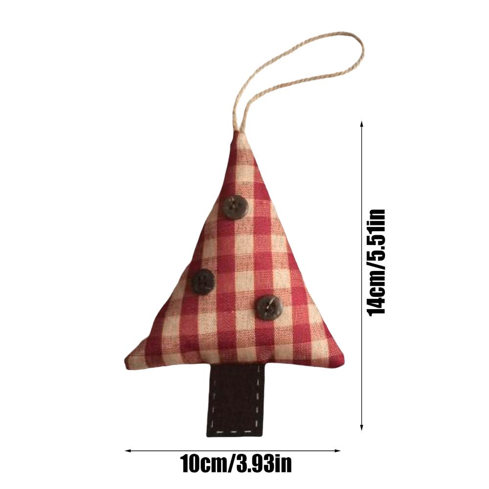 

Christmas Ornaments Tree Pendant With Lanyard 2 Piece Christmas Ornaments For Tree For Holiday Indoor Outdoor Wedding Home Door красный