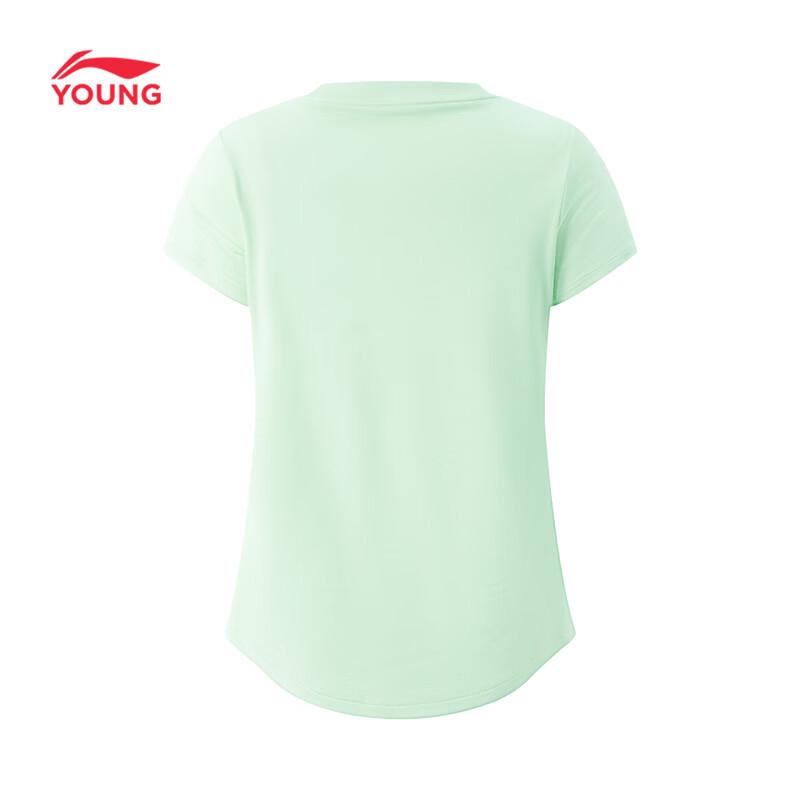 Li-Ning Girls' Quick-Dry Short Sleeve Sports T-Shirt