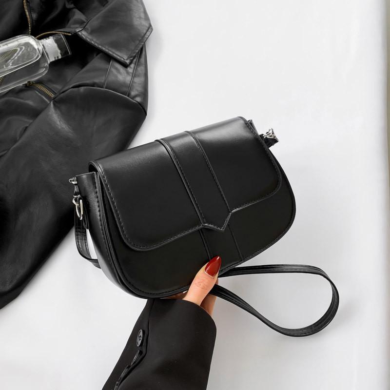 Vintage Chic Pu Shoulder Bag For Women Trendy Street Style Underarm Bag 2023