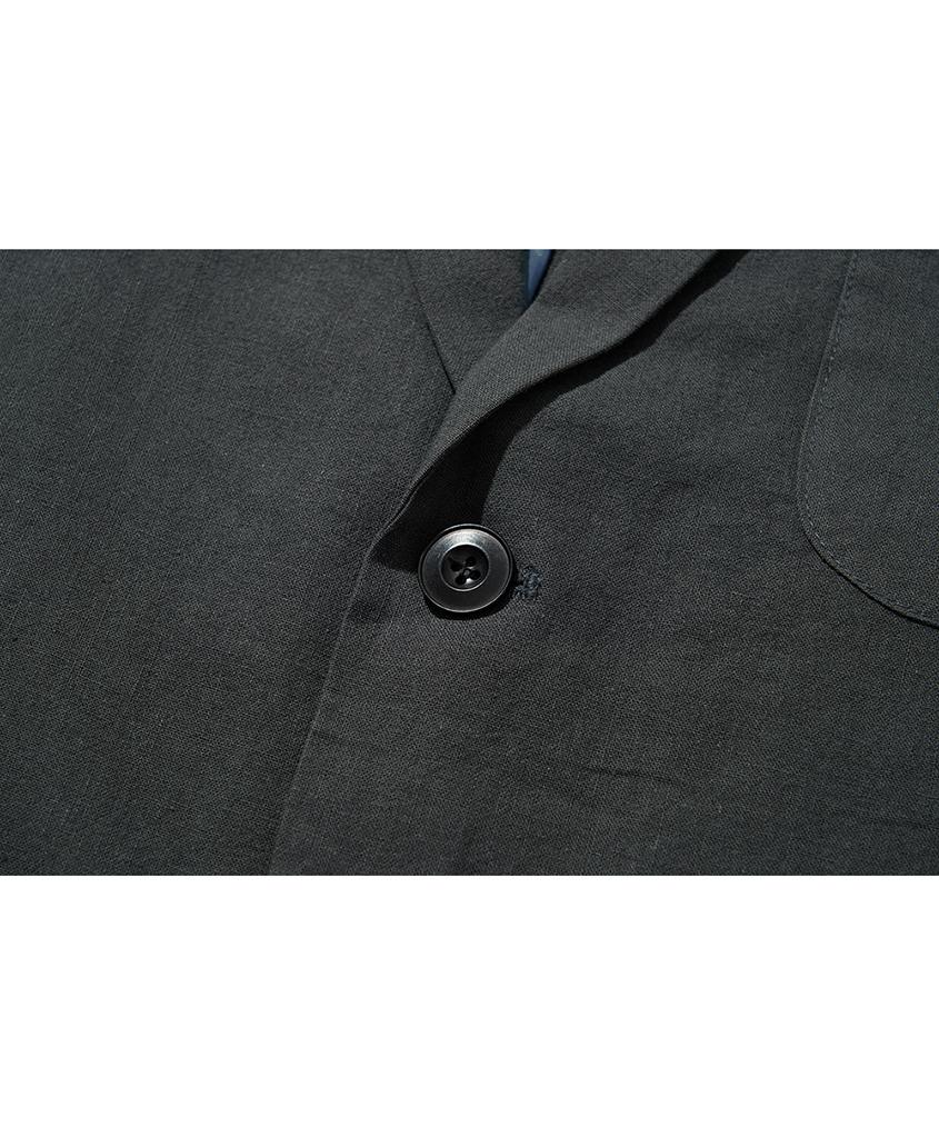 Moaa Soso Linen Jacket (Charcoal)